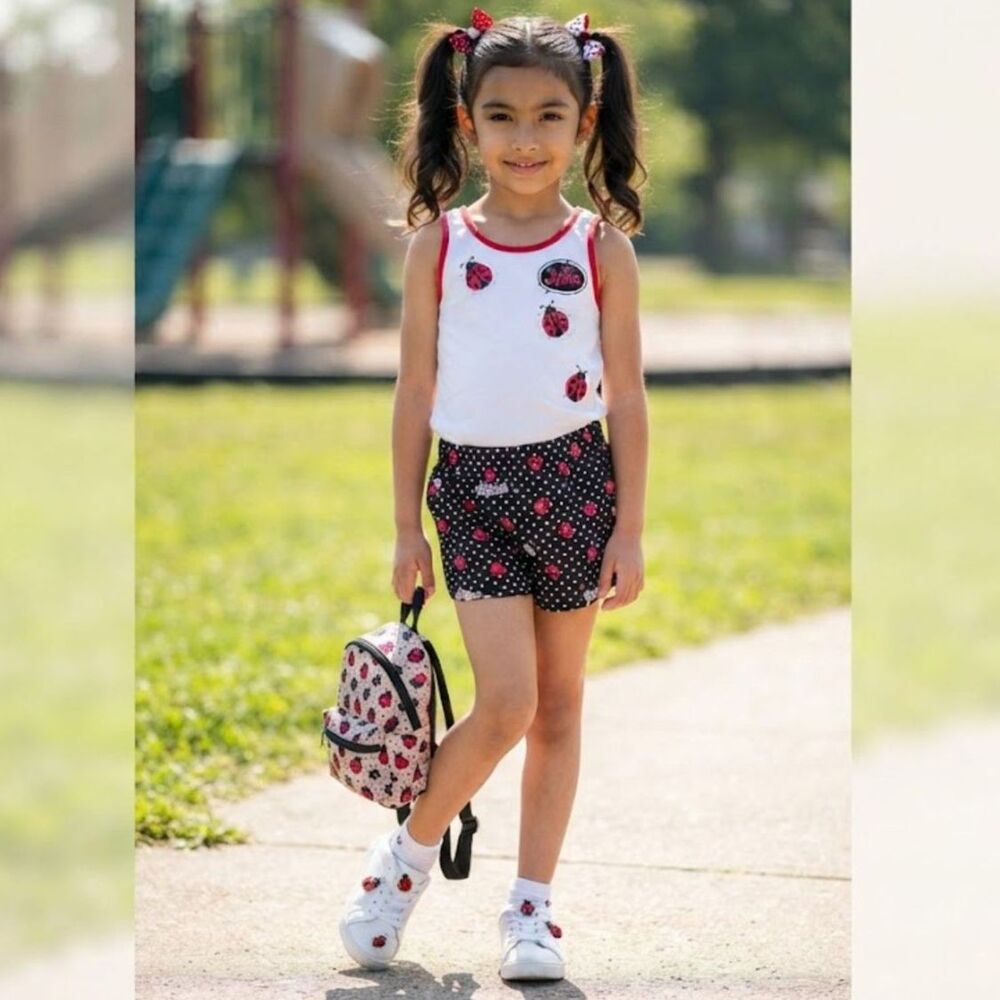 Justice Girl's Ladybug Outfit